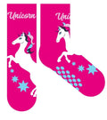 Unicorn non-slip plush regular socks for children