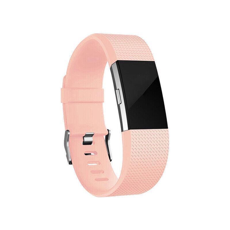 S Size Silicone Watch Wrist Sports Strap For Fitbit Charge Band Wristband Replacement