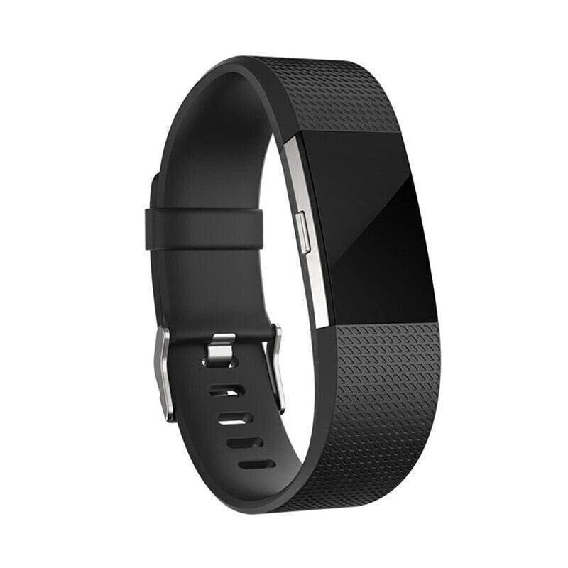 S Size Silicone Watch Wrist Sports Strap For Fitbit Charge Band Wristband Replacement