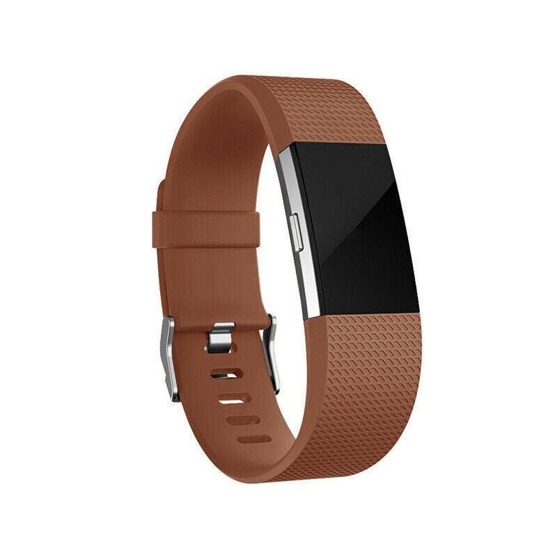 S Size Silicone Watch Wrist Sports Strap For Fitbit Charge Band Wristband Replacement